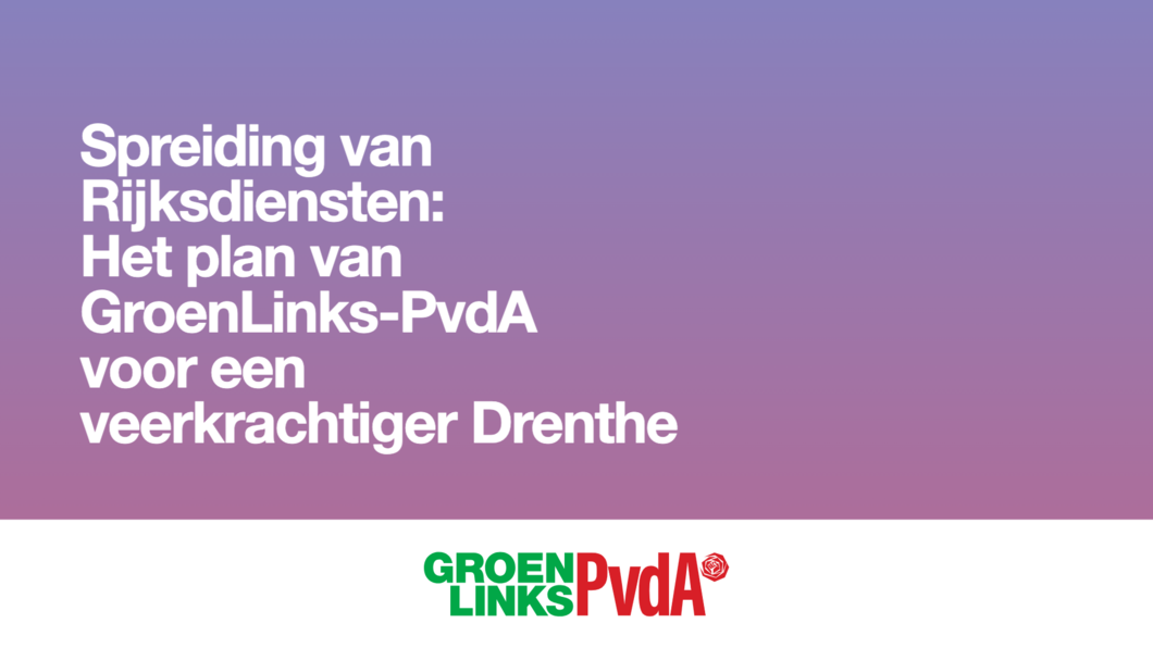 Rijksdiensten spreiden