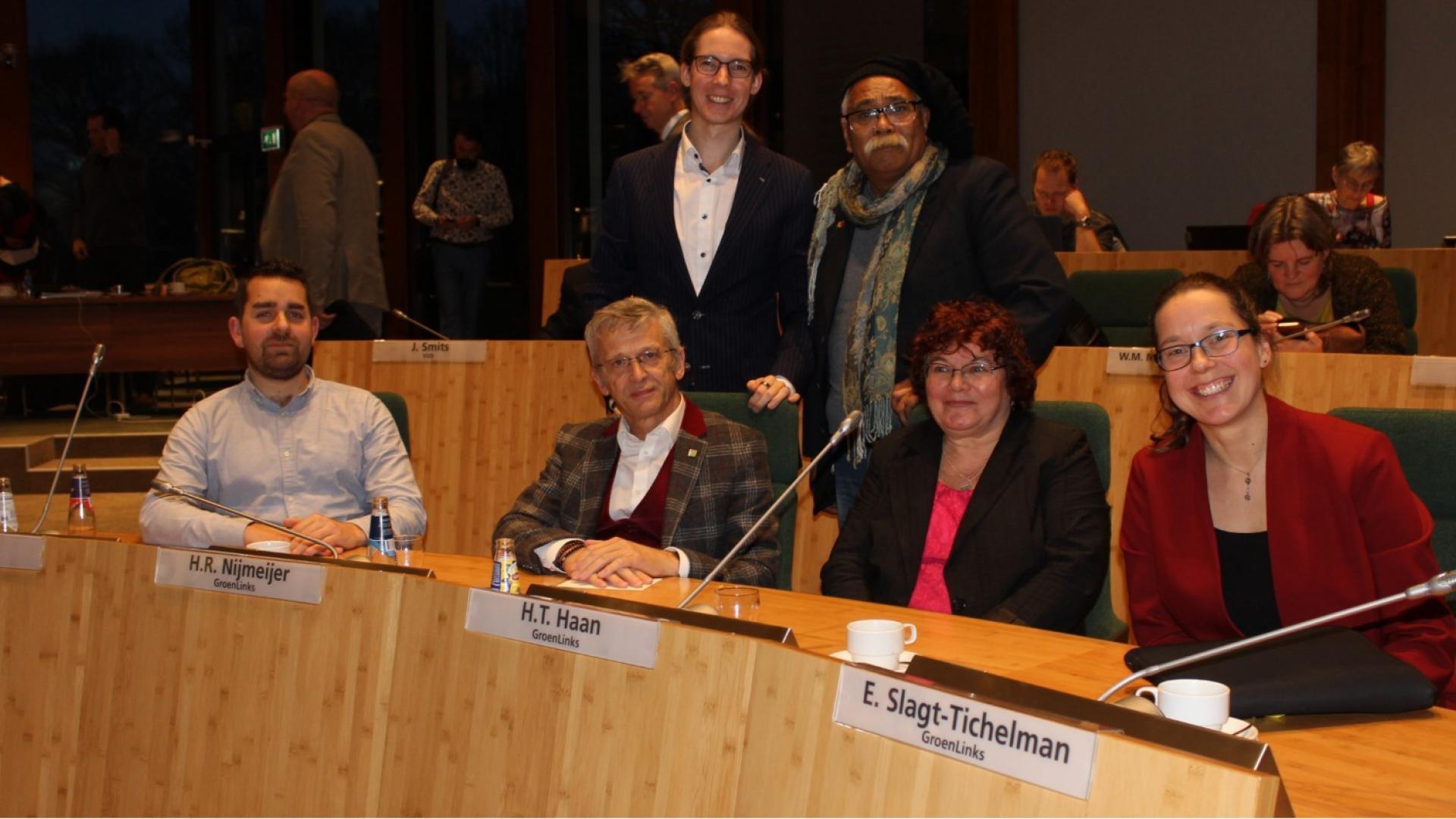 Foto van de GroenLinks Statenfractie in Drenthe